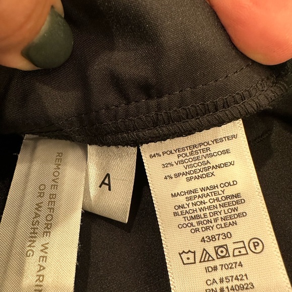 LOFT Blk pants. Marisa size 4. - Picture 4 of 6